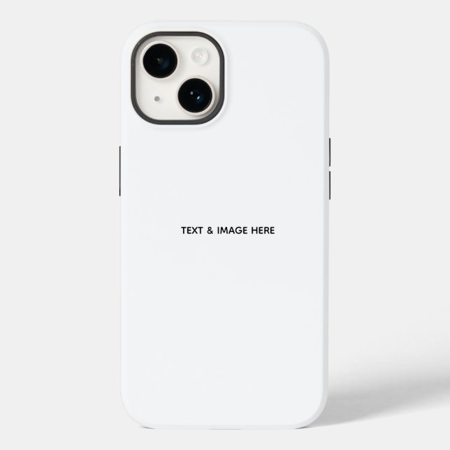 Create Your Own white Case-Mate iPhone Case (Back)