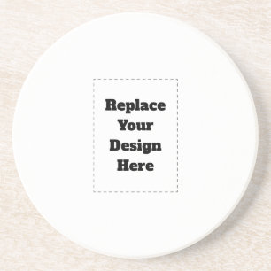Create Your Own white Coaster
