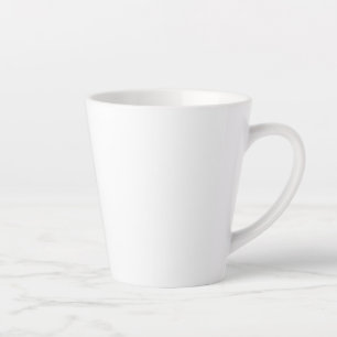 Create Your Own White Custom Latte Mug