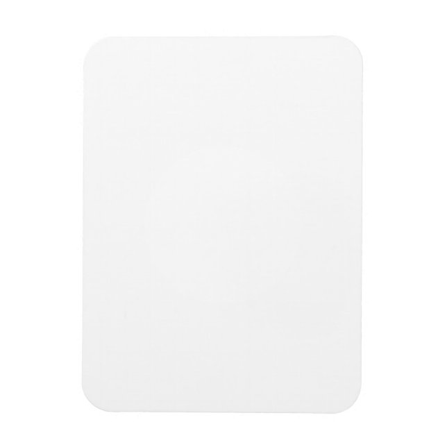 Create Your Own White Custom Magnet (Vertical)