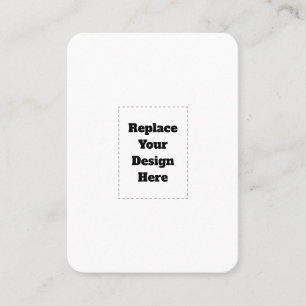 Create Your Own white Discount Card