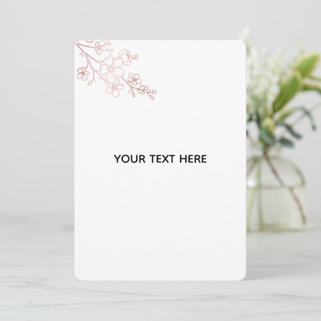 Create Your Own White Elegant (Standing Front)