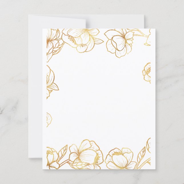 Create Your Own White Elegant (Back)