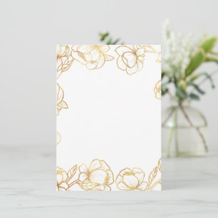 Create Your Own White Elegant Invitation