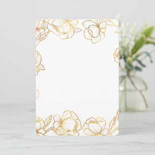 Create Your Own White Elegant Save The Date