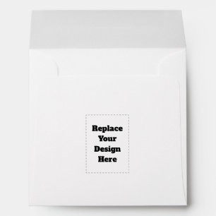 Create Your Own white Envelope