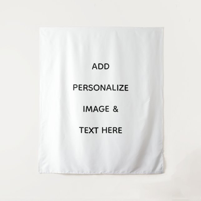 Create Your Own white Extra-Large Tapestry (Front)
