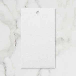Create Your Own white  Gift Tags