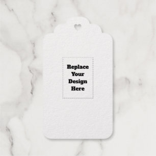 Create Your Own white  Gift Tags