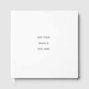 Create Your Own white Guest Book