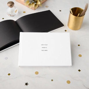 Create Your Own white Guest Book
