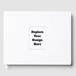 Create Your Own white Guest Book