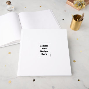 Create Your Own white Guest Book
