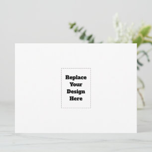 Create Your Own white Holiday Card