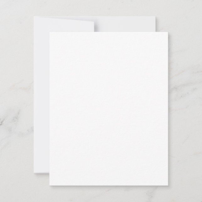 Create Your Own white holiday invitations (Front)