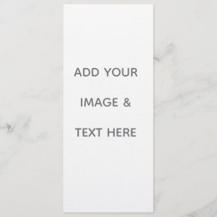 Create Your Own white  Invitation