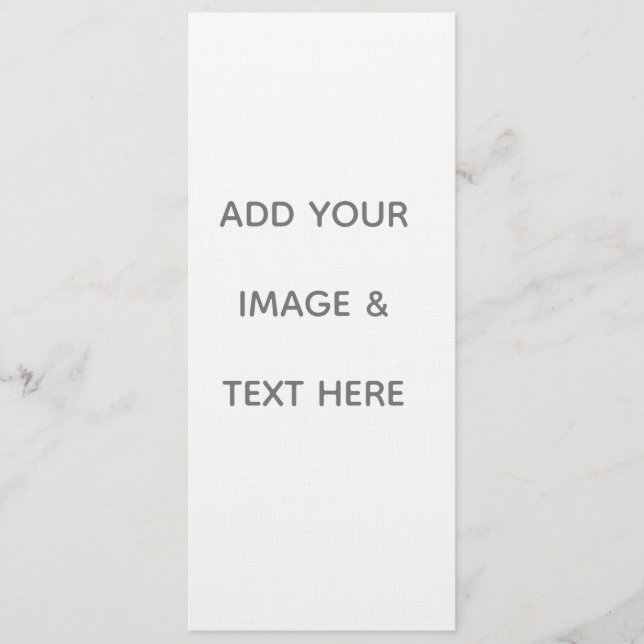 Create Your Own white  Invitation (Front)