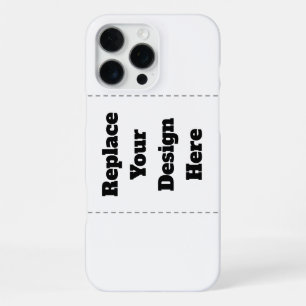 Create Your Own white iPhone 16 Pro Max Case
