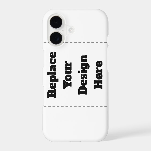 Create Your Own white  iPhone Case (Back)