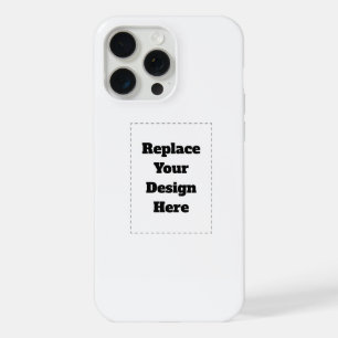 Create Your Own white iPhone 15 Pro Max Case