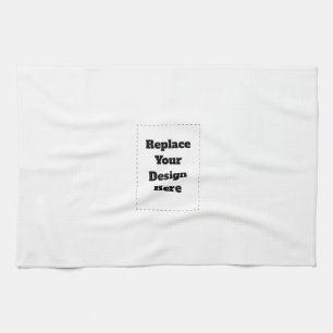 Create Your Own white  Kitchen Towel