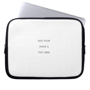 Create Your Own white  Laptop Sleeve