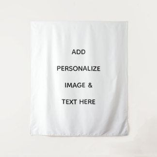 Create Your Own white Large Tapestry