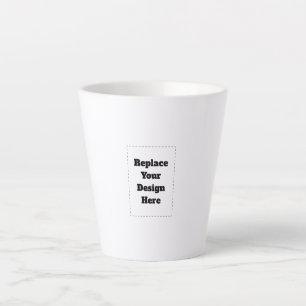 Create Your Own white  Latte Mug