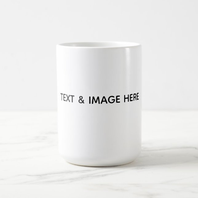 Create Your Own white Magic Mug (Center)