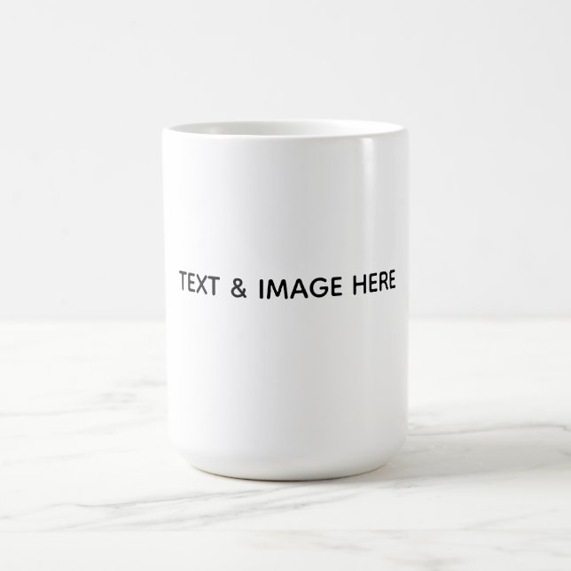 Create Your Own white Magic Mug (Center)