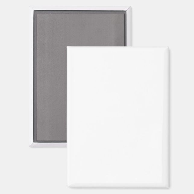  Create Your Own white Magnet (Front/Back)