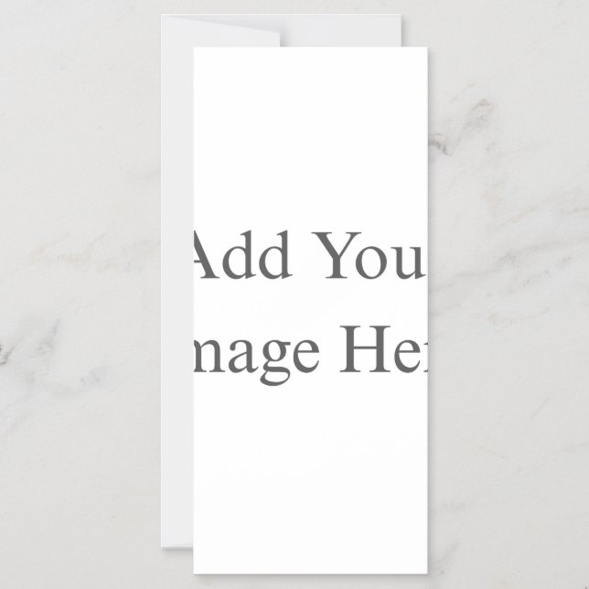 Create Your Own white  Magnetic Invitation (Front)