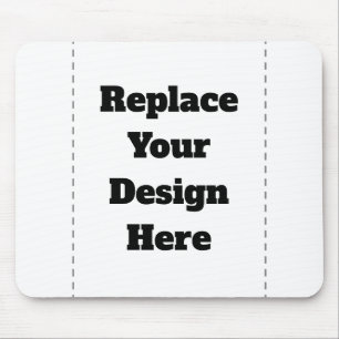 Create Your Own white  Mouse Pad