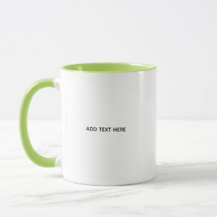 Create Your Own White  Mug