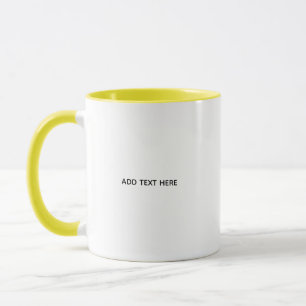 Create Your Own White  Mug