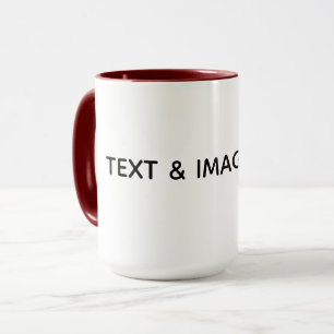 Create Your Own white Mug