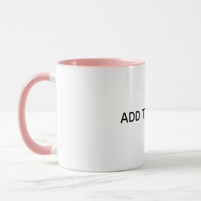 Create Your Own White  Mug (Left)