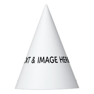Create Your Own white Party Hat