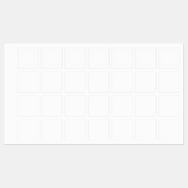 Create your own white personalizable (Sheet)