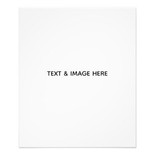 Create Your Own white Photo Print