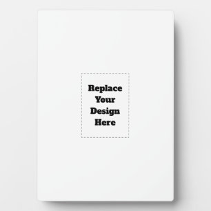 Create Your Own white Plaque