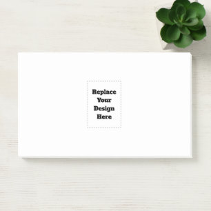 Create Your Own white Post-it Notes