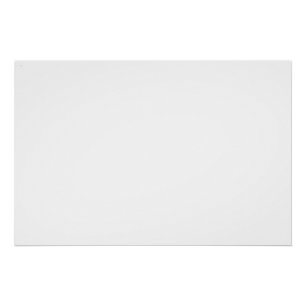  Create Your Own white Poster