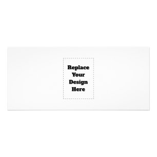 Create Your Own white Rack Card