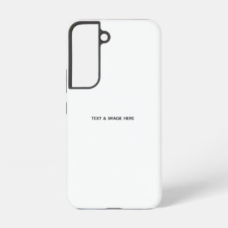 Create Your Own white Samsung Galaxy Case