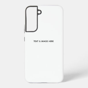 Create Your Own white Samsung Galaxy Case