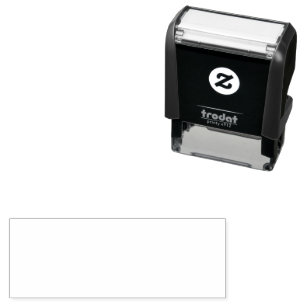  Create Your Own white Self-inking Stamp