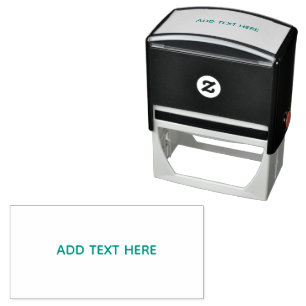 Create Your Own White Self-inking Stamp