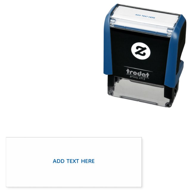 Create Your Own White  Self-inking Stamp (In Situ)