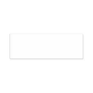 Create your own white self-inking stamp